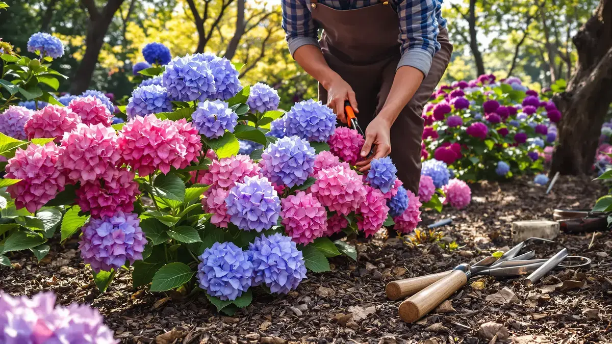 In de herfst, geef je hortensia’s nieuw leven met deze vergeten, maar zeer effectieve Japanse techniek