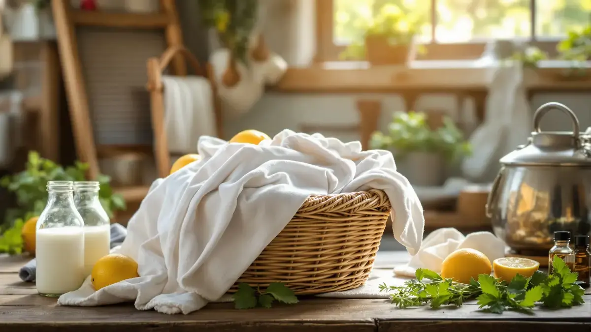 Ontdek hoe traditionele methoden industriële oplossingen overtreffen voor een gezonde desinfectie van uw wasgoed